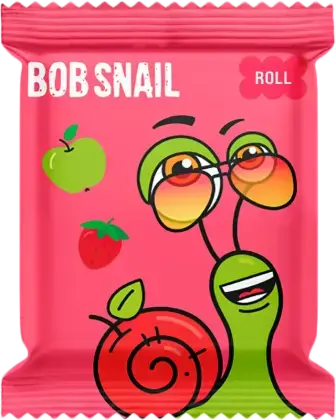 Цукерки Bob Snail Яблуко та Полуниця 10 г