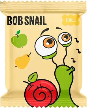 Цукерки Bob Snail Яблуко та Груша 10 г