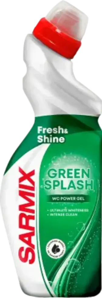 Засіб для чищення сантехніки Sarmix Green splash 750 мл
