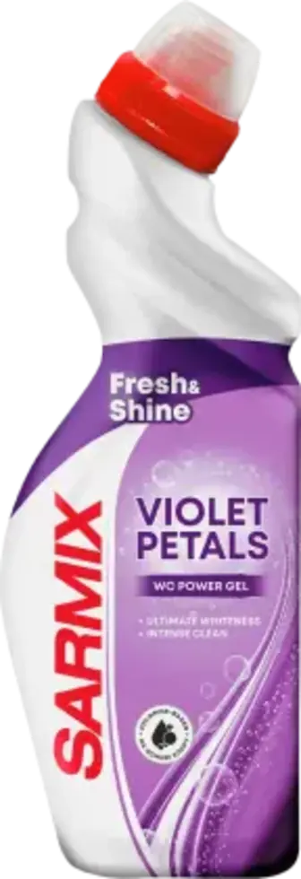 Засіб для чищення сантехніки Sarmix Violet petals 750 мл