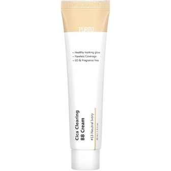 Purito Cica Clearing BB Cream - BB-крем для обличчя з екстрактом центели