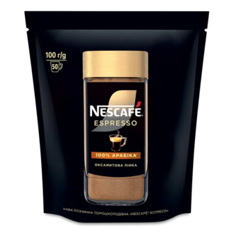 Кава розчинна Nescafe Espresso порошкоподібна д/п (100г)