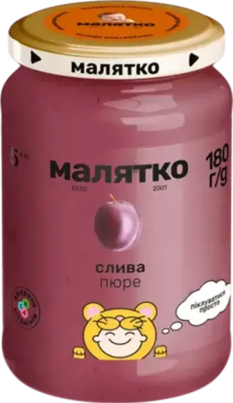 Пюре Малятко Слива 180 г