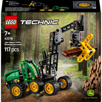 Конструктор LEGO Technic Колісний комбайн John Deere 1470H 117 деталей (42218)