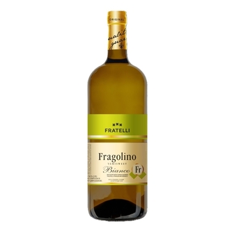 Вино 1,5 л FRATELLI FRAGOLINO BIANCO біле напівсолодке 9,3% об ск/бут Україна 