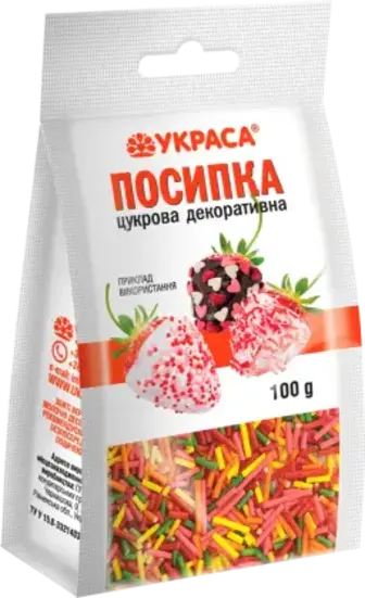 Посипка Украса Асорті 100 г