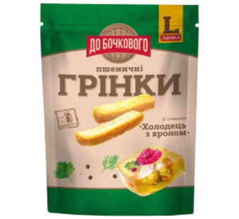 Грінки До Бочкового пшен. Хлодець з хроном 120г