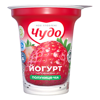 Йогурт 2,5% Чудо полун. чіа 240г