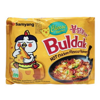 Рамен Samyang Buldak смак курки та сиру гострий (140г)