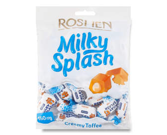 Ірис Roshen Milky Splash (150г)