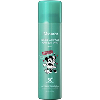 JMsolution Marine Luminous Pearl Sun Spray Pearl SPF50+ PA++++ - Сонцезахисний спрей для обличчя з екстрактом перлів