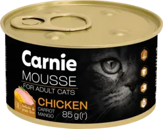 Корм для котів Carnie мус з куркою та манго з желе 85 г