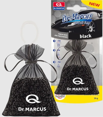 Ароматизатор повітря для автомобіля Dr. Marcus Black Fresh Bag, 20 г