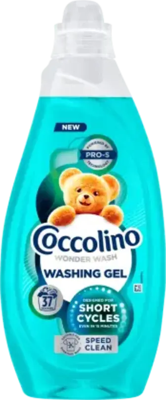 Гель для прання Coccolino Швидке очищення для коротких циклів прання 1.48 л