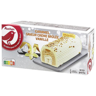 Десерт Auchan Карамель Крем‑брюле Ваніль 534 г (3596710343829)
