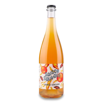 Пиво La Jungle Saison Sauvage Orange Sanguine світле нефільтроване (0,75л)