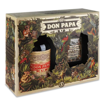 Ром Don Papa 0,7 л +гральні карти