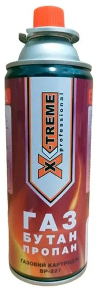 Балон газовий X-Treme BP-227 для портативних газових пальників, 227 мл (6922021298355)