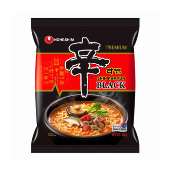 Локшина Nongshim Шин Рамьйон Black 130 г (8801043060226)