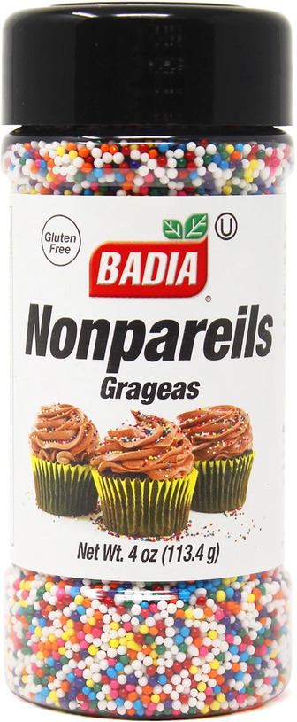 Кольорова посипка Badia Nonpareils grageas 113.4 г (033844002077)