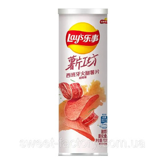 Чіпси Lay's Spanish Ham Іспанська шинка 104 г (6924743926615)