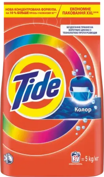 Пральний порошок Tide Аква-Пудра Колор автомат 5 кг