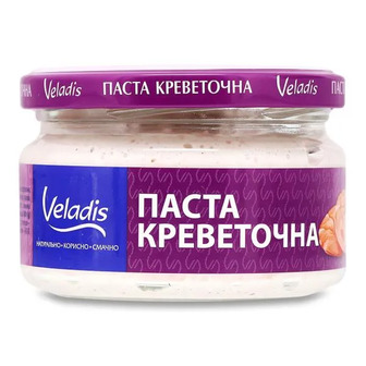 Паста Veladis креветочная классическая, 160 г