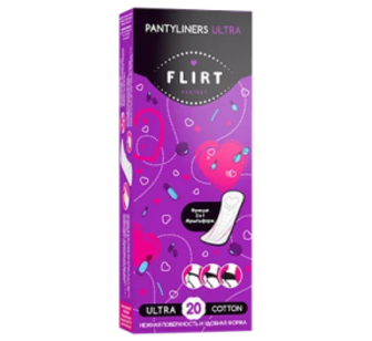 Прокладки Fantasy Flirt щоден.20 шт.