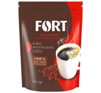 Кава Fort розчина в гранулах 60г м/у