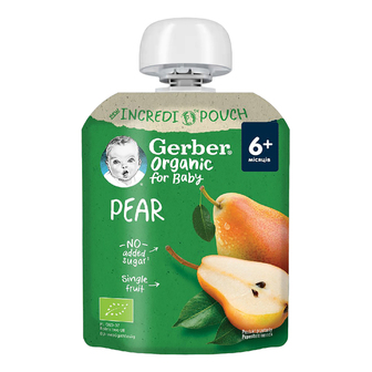Пюре фруктове груша organic Gerber 80г