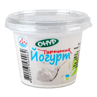 Йогурт Onur «Турецький» 250г