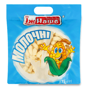 Палички кукурудзяні «Їж Наше» молочні 175г (175г)