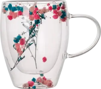 Чашка скляна арт. 25KA0359