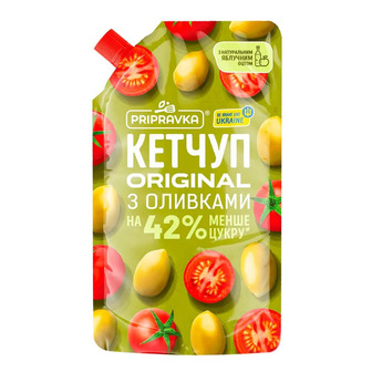 Кетчуп Pripravka Original з оливками 250 г