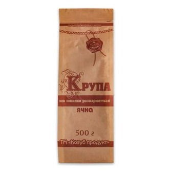 Крупа ячна Козуб швидкорозварювана 500 г (4820094531299)