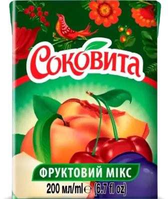 Нектар Соковита Мультивитамин 200 мл