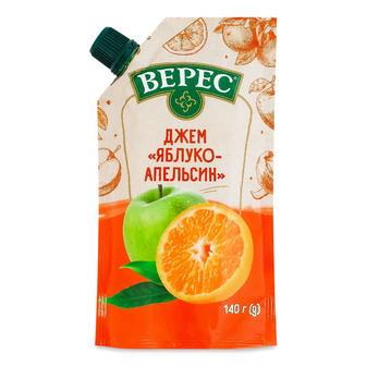 Джем Верес Яблуко-апельсин 140 г (4823105409549)
