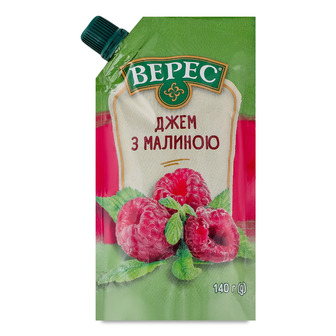Джем Верес з малиною 140 г (4823105407897)