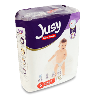 Підгузки-трусики Jusy baby Junior 5 11-25 кг 22шт
