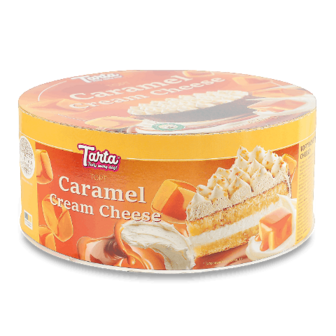 Торт Tarta Caramel cream cheese бісквітний 450г