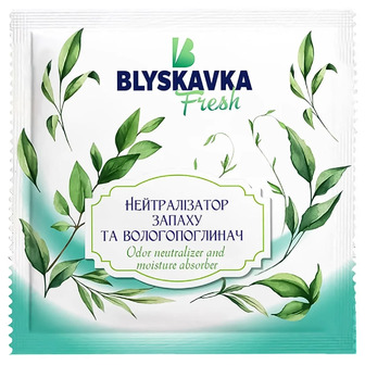 Саше Blyskavka, Нейтралізатор запаху та поглинач вологи, 10 г (4820214192768)