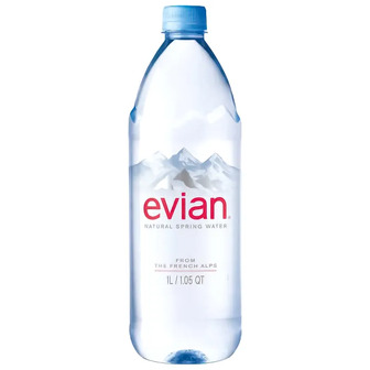 Вода мінеральна Evian негазована 1 л (3068320011066)
