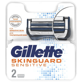 Змінні касети для гоління чоловічі Gillette SkinGuard Sensitive 2 шт (7702018488209)