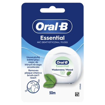 Зубна нитка Oral-B Essential М'ятна, 50 м