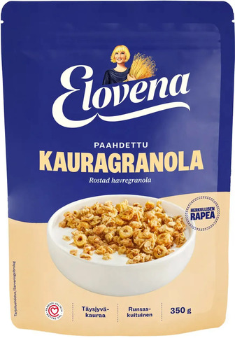 Гранола Elovena вівсяна смажена 350 г (6411200001126)