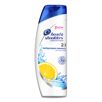 Шампунь Head & Shoulders 2 в 1 «Цитрусова свіжість» 400мл (400мл)