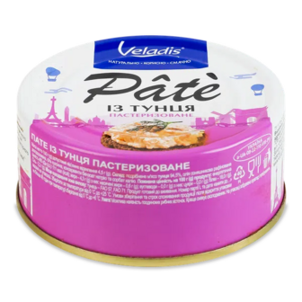 Пате Veladis із тунця пастеризоване (100г)