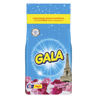 Порошок пральний Gala Аква-Пудра Французський аромат автомат 3кг (3кг)