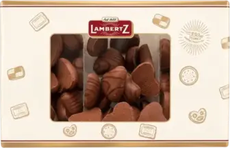 Пряники Lambertz з абрикосовою начинкою у молочному шоколаді 800 г