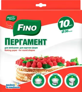 Пергамент Fino круглий 10 шт